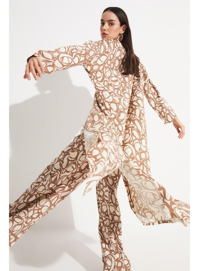 جون فستان واسع مطبوع - Image 1