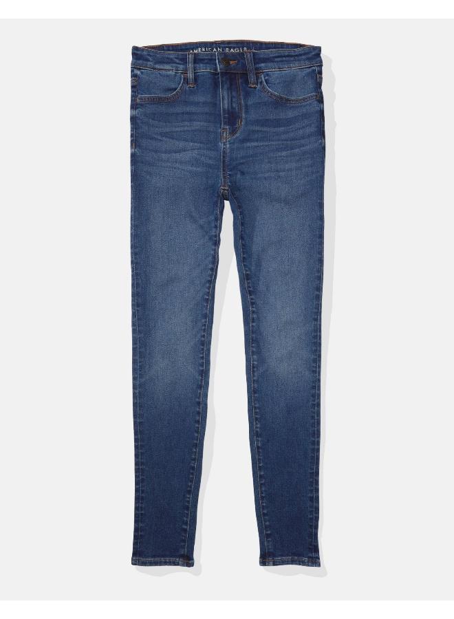 American Eagle High Waist Distressed Jeggings - Image 3