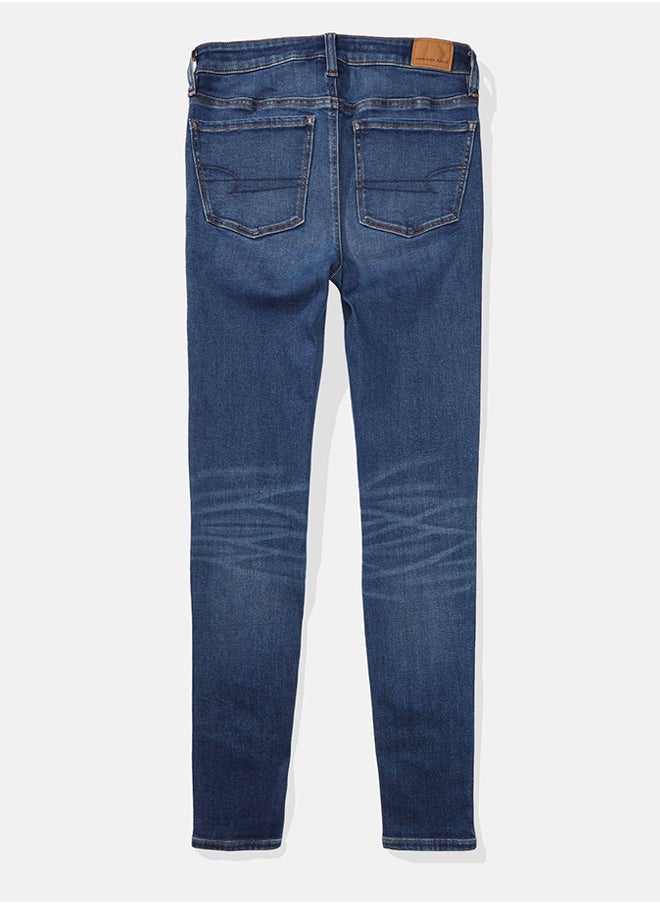 American Eagle - High Waist Distressed Jeggings - Image 1