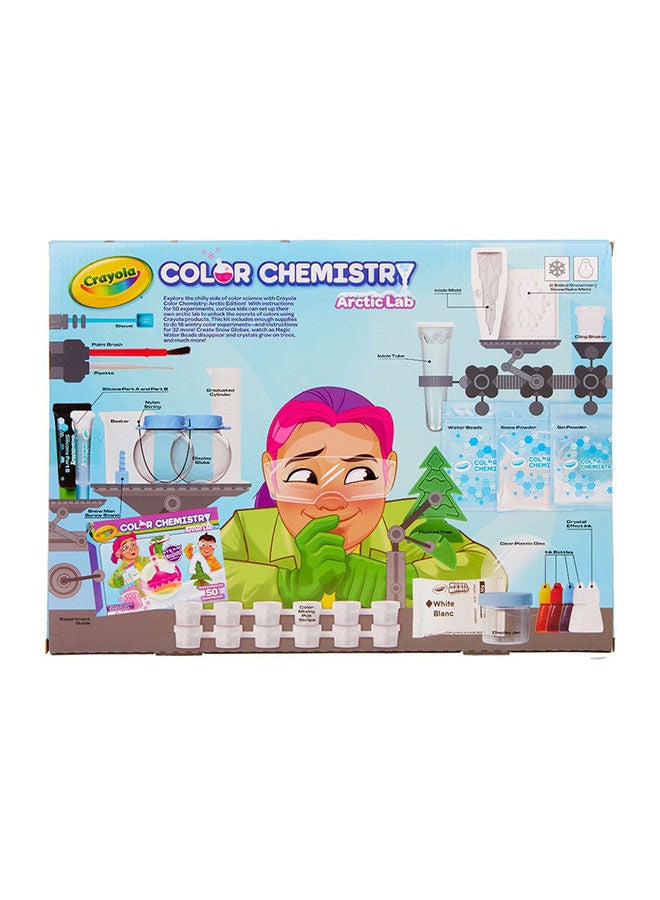 Crayola مجموعة كيمياء الألوان للأطفال، أنشطة ستيم/ستيم - تعلم عن القطب الشمالي - Image 2