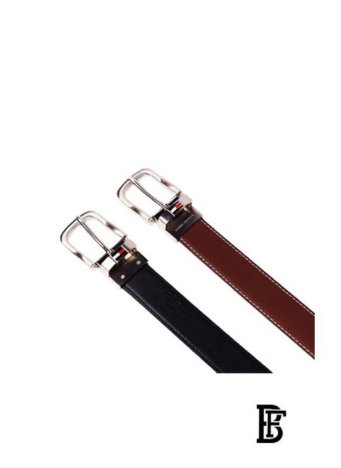 حزام مزدوج الوجه للرجال من TOMMY HILFIGER THB1