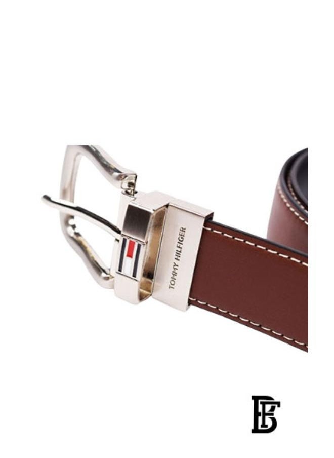حزام مزدوج الوجه للرجال من TOMMY HILFIGER THB1