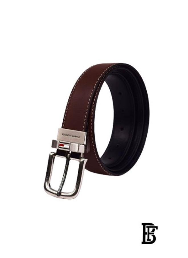 حزام مزدوج الوجه للرجال من TOMMY HILFIGER THB1