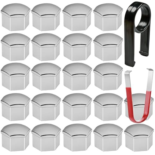 Gebildet غطاء صمولة العجلات كروم 22 قطعة 17 مم - Image 1