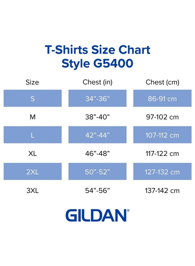 Gildan Heavy Cotton Long Sleeve T-Shirt, Style G5400, 2-Pack, Forest Green, X-Large - Image 5