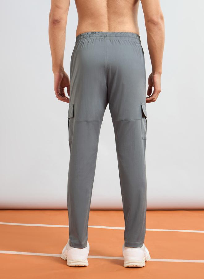 تكنوسبورت بنطال كارغو سادة مرن - Image 3