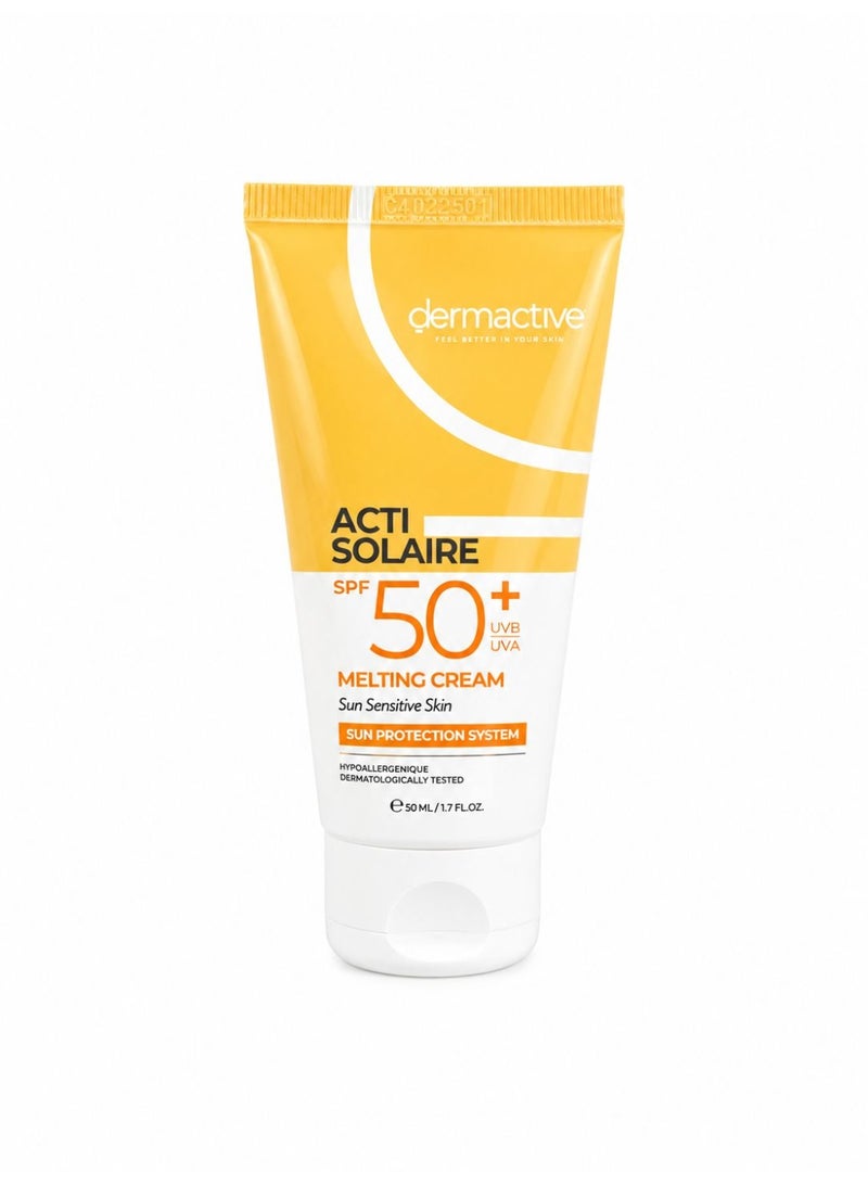 Dermactive Acti-Solaire SPF 50+ Ultra Fluid Dry Touch Sunscreen for Sun Sensitive Skin, 50ml