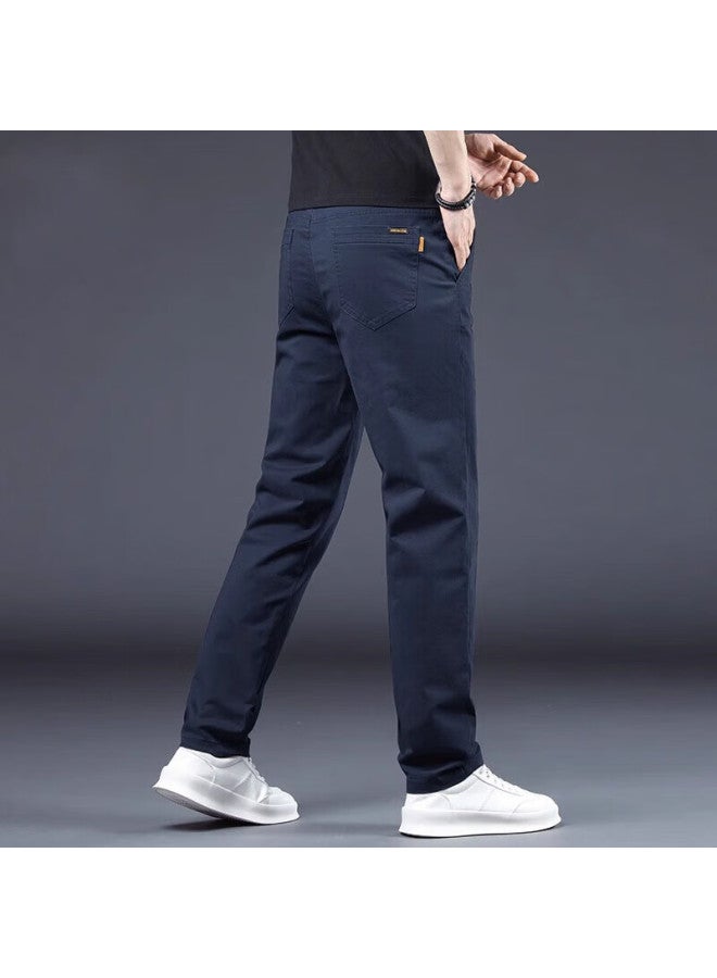 Playboy Men's Casual Pants Autumn Winter New Loose Straight Business Korean Style Trendy Versatile Trousers - Image 3
