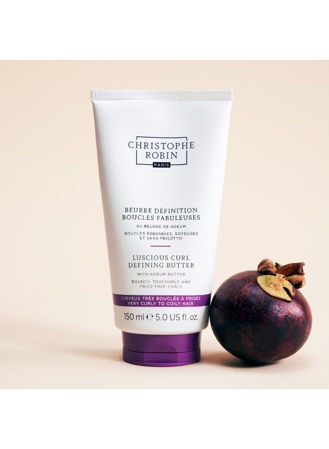 كريستوف روبن زبدة كريستوف روبن الجديدة لتجعيد الشعر مع زبدة الكوكوم 150 مل - Image 2