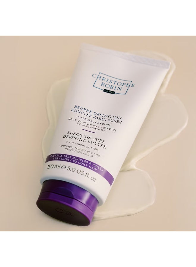 كريستوف روبن زبدة كريستوف روبن الجديدة لتجعيد الشعر مع زبدة الكوكوم 150 مل - Image 4