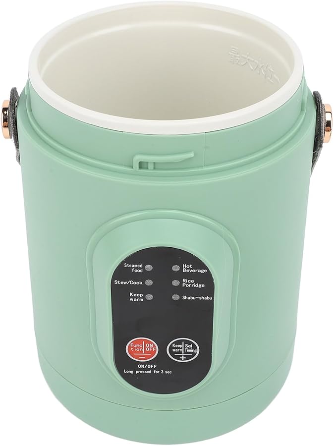 Portable Electric Pot Mini Stainless Steel Cooker 500W US Plug 110V For Travel - Image 2
