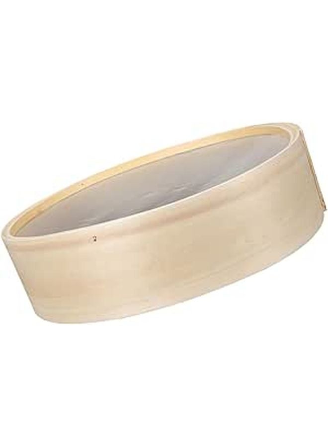 Wooden Flour Sifter Fine Mesh Baking Sieve Strainer for Home Kitchen - Image 1