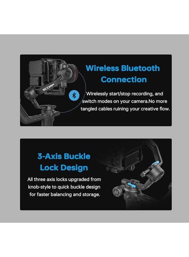 FeiyuTech SCORP-C2 Gimbal Stabilizer with SCORP Series Camera Control - Image 3