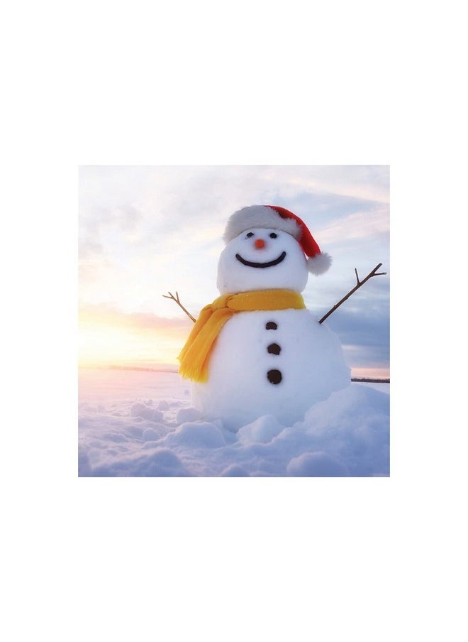 Great Papers! Great Papers! Snowman Sunset Holiday Letterhead, 8.5" x 11", 80 sheets (2018011) Pink  - Image 2