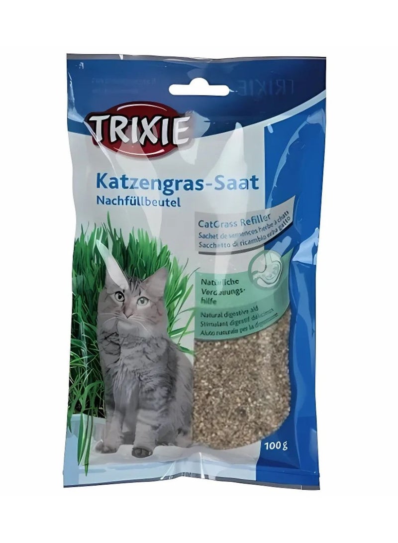 Trixie Cat Grass Refill Bag for Cats - Image 1
