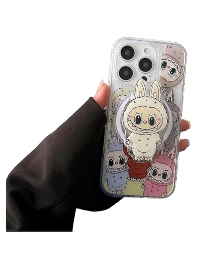 Arabest Kawaii Cute Cartoon Phone 11 Case Trendy TPU Silica Gel Scratch Resistant Shockproof Protective Boys Girls (15pro,NO.4) - Image 1