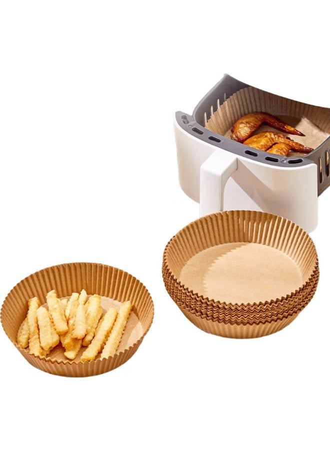 JD.com Jd Jingzao Air Fryer Paper, Baking Oven Liner Silicone Paper, Suitable For Air Fryers 3L And Above [100 Pieces] - Image 1