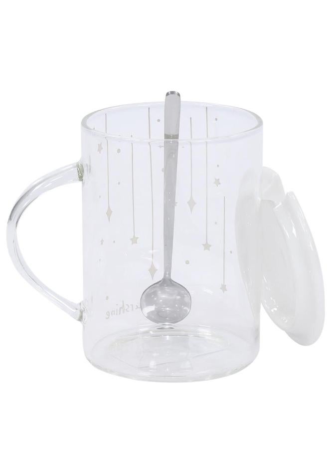 كوب ماء زجاجي مضيء من بلازما - شفاف - Image 2