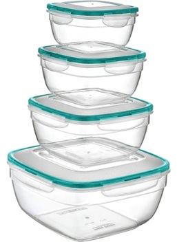 Viyalente Fresh Box Storage Container Set 0.6 lt +1 lt +1.7 lt + 4.0 lt 4-pack LC-305  - Image 2