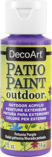 DecoArt Patio Paint 2-Ounce Petunia Purple Acrylic Paint - Image 1