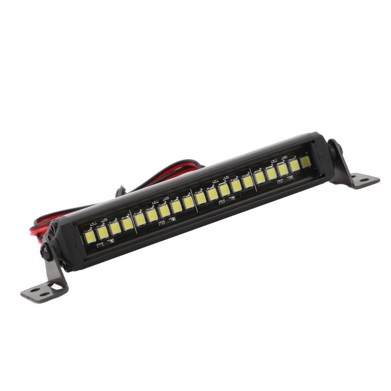 Light Bar 20 LEDs High Brightness Aluminum Single Row Simulated Roof Light for 1/10 RC Crawler Car - Image 5