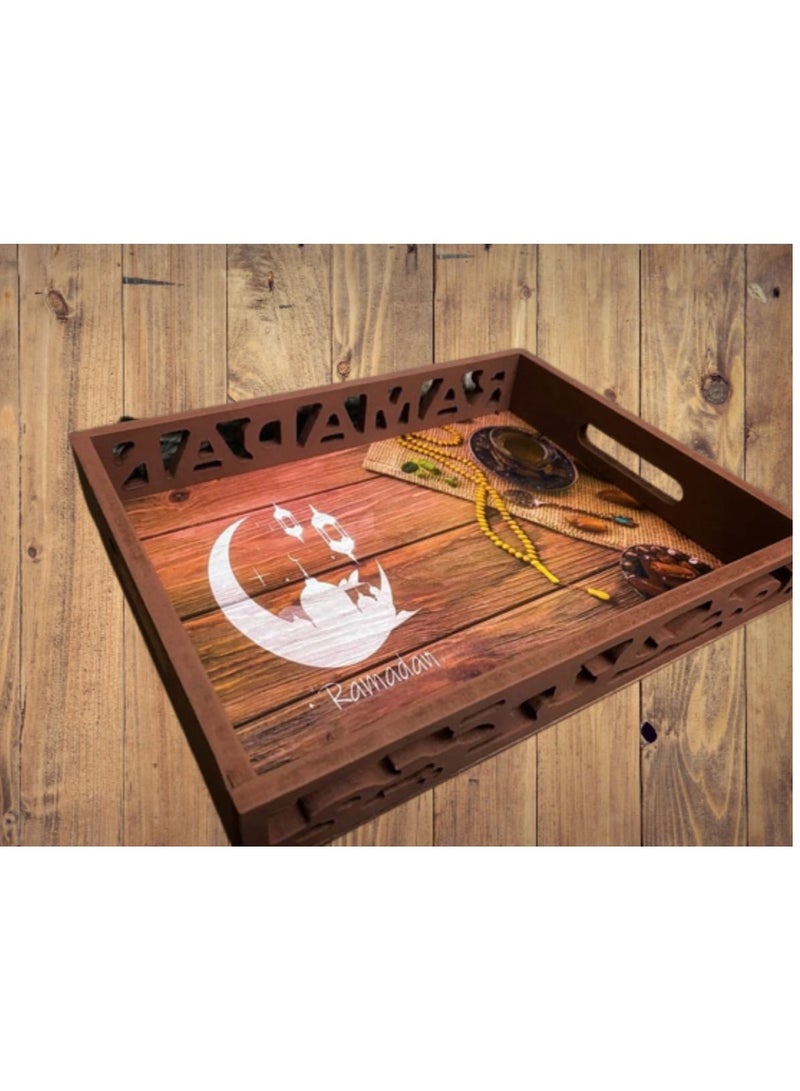 ARTLOOK Ramadan decor tray with a distinctive design - Image 1