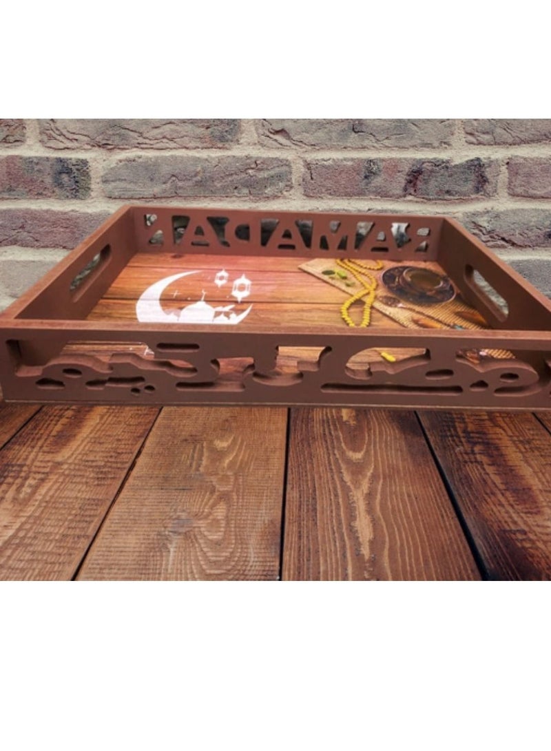 ARTLOOK Ramadan decor tray with a distinctive design - Image 4