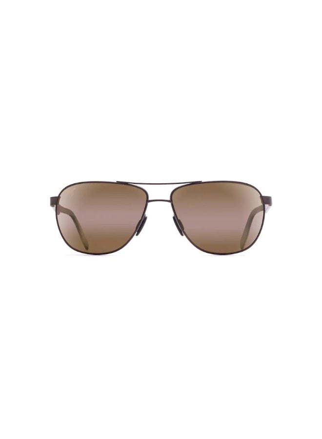 MAUI JIM Castles H728 01M Men's Full Rim Aviator Polarized Sunglasses - Image 2