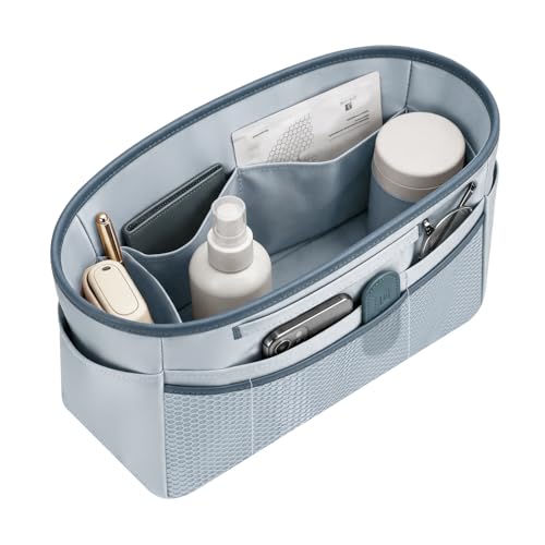 GIVLEFLY Purse Organizer Insert for Tote Bag 1299 Inch Satin Bag Organizer Multi Pocket Handbag Organizer for Everyday Totes - Image 1