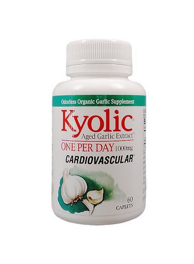 kyolic مستخلص الثوم aged Kyolic واحد في اليوم، 60 قرص، 1000 ملغ، من Wakunaga