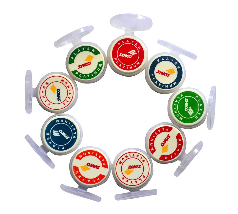 Synco Carrom Striker Professional 15g with Special case, 1pcs (Platinum) - Image 4