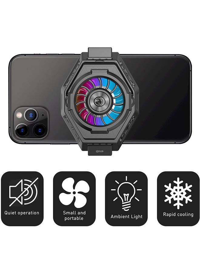 VKL Wireless Phone Radiator Fan With Adjustable Handle - Image 2