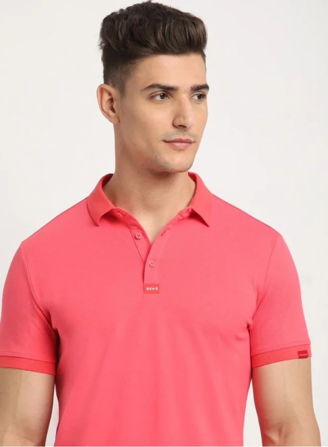 THE BEAR HOUSE Men's Polo Shirt for Casual & Semi-Formal Wear | Classic Collar Neck T-Shirt | Comfortable, Stylish & Versatile for Office, Travel, Outings & Everyday Use