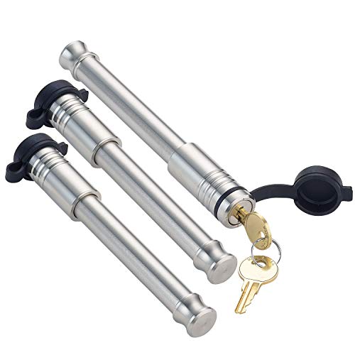 InfiniteRule Security 61673 3 Pack Keyed Alike Receiver Locks for 3 Receiver