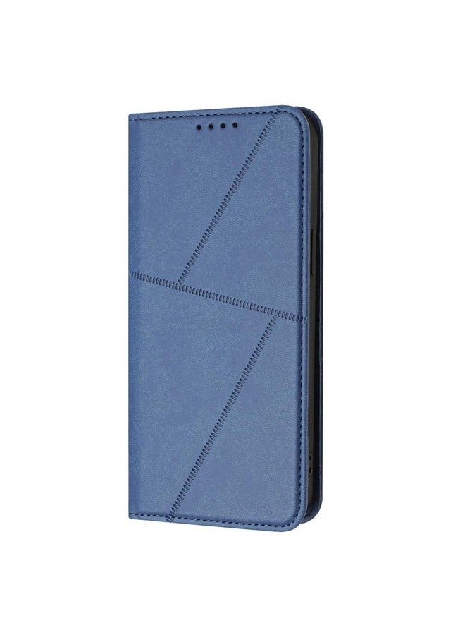 HuHa Case Cover For Samsung Galaxy XCover 5 Strong Magnetic Frosted Flip Leather Phone Case(Royal Blue) - Image 2