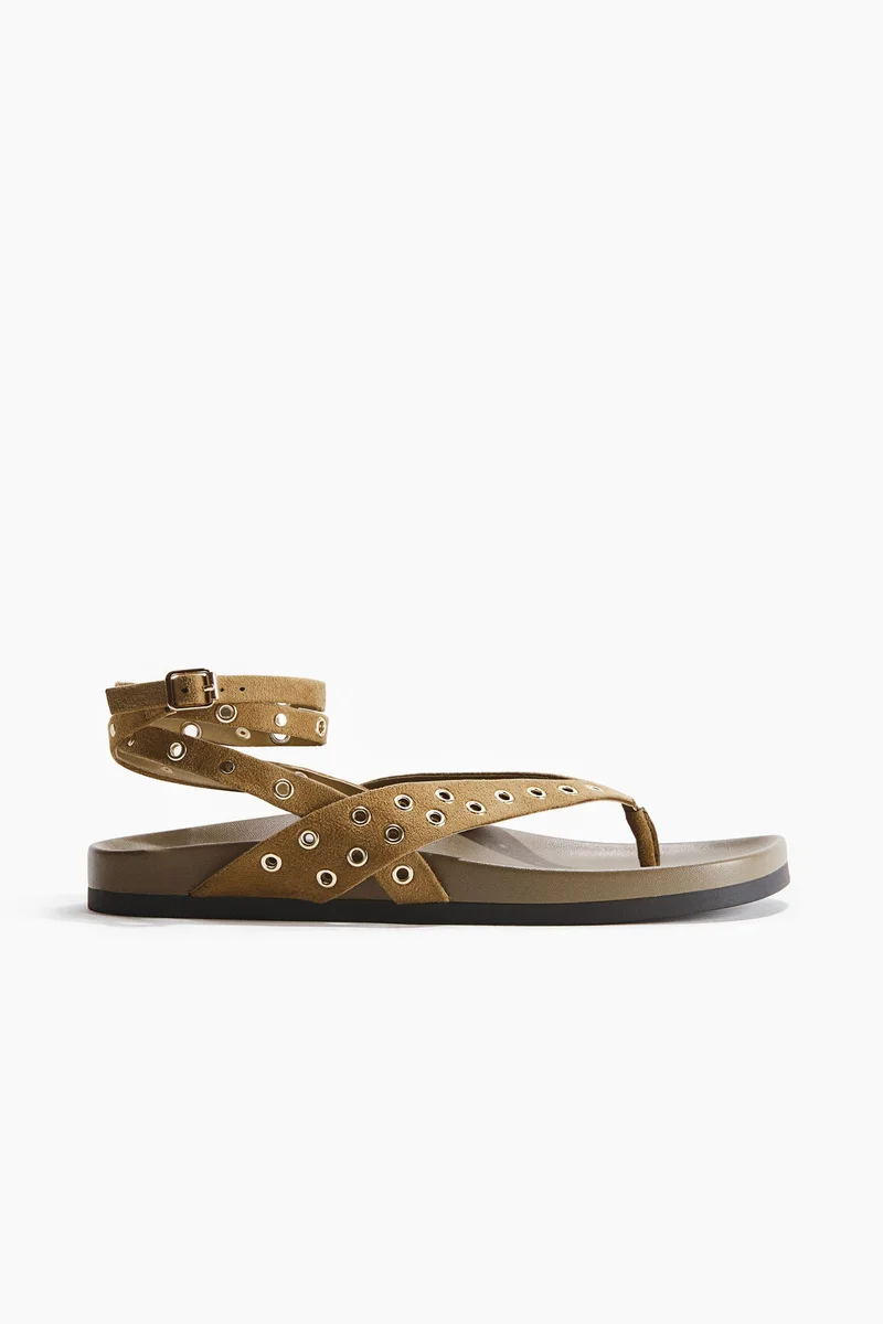 H&M Eyelet-detail sandals