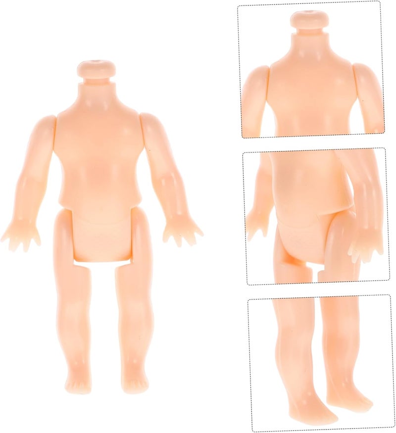 Abaodam 20pcs Mini Doll DIY Body Accessories Set Plastic Doll Bodies for Crafts for DIY Projects and Creative Arts - Image 5