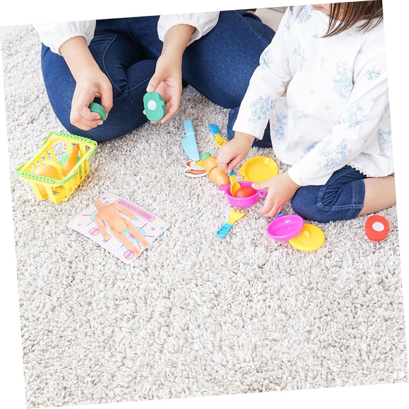Abaodam 20pcs Mini Doll DIY Body Accessories Set Plastic Doll Bodies for Crafts for DIY Projects and Creative Arts - Image 4