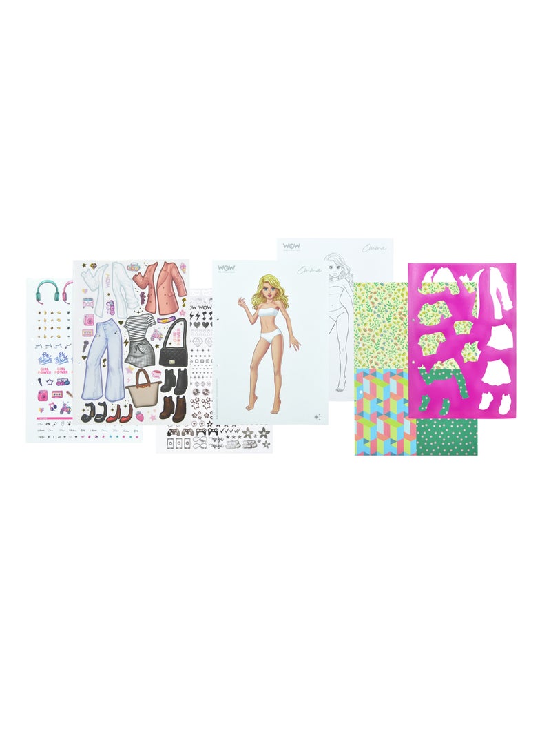 WOW Generation Design Your Style Fashion Book - Image 5