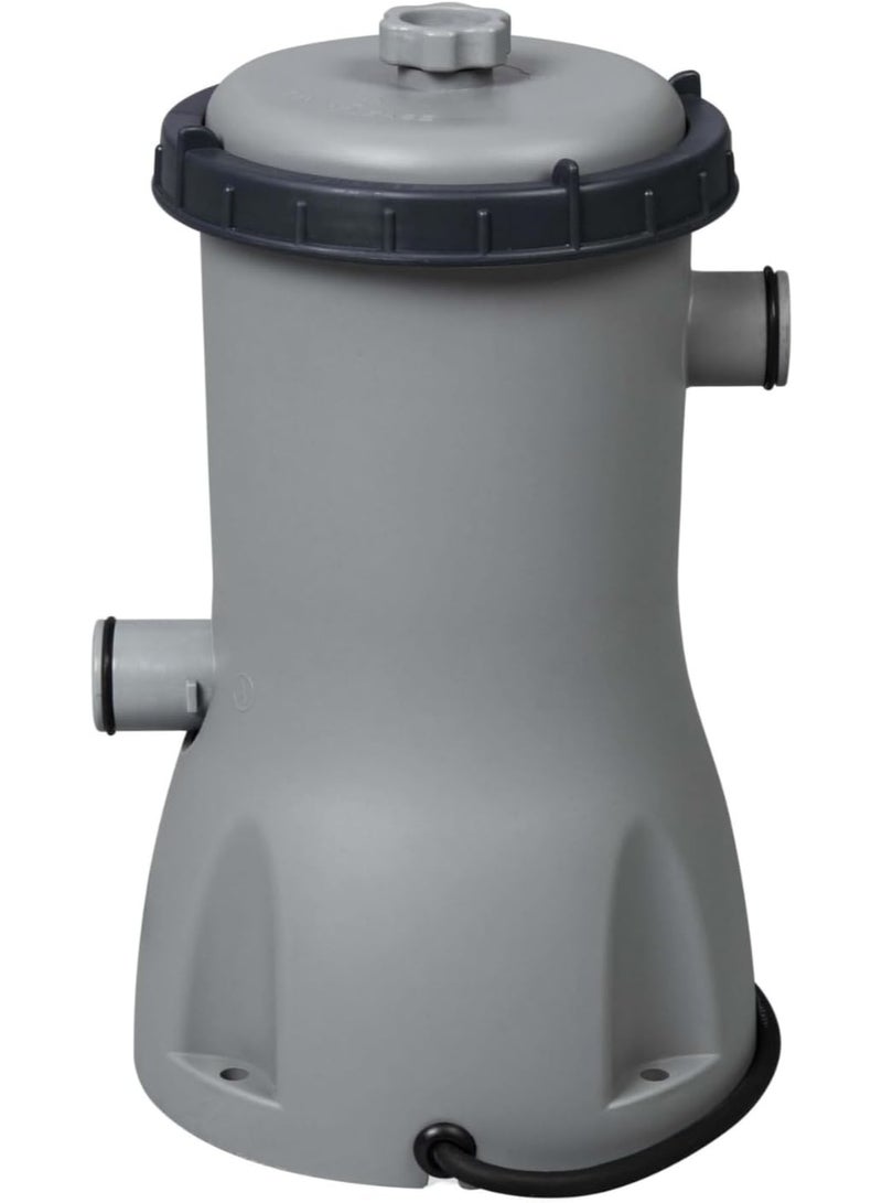 Bestway 800-gallon pool filter pump for children's and adult pools with a built-in filtration system to keep the pool clean. An essential accessory for pool filtration supplies, water toys, and gardens. 58386 - Image 3