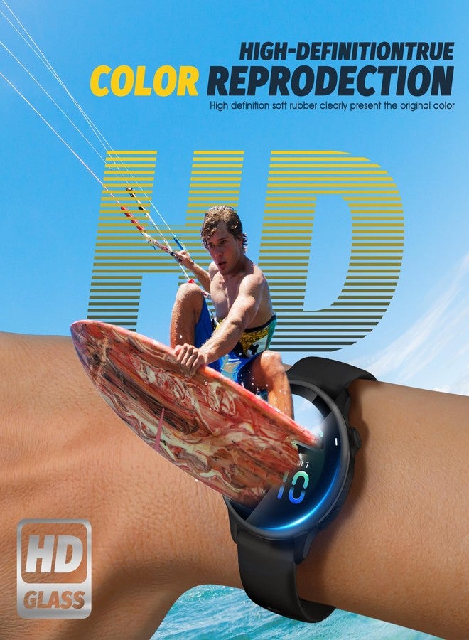 Orzero (3 Pack) Watch Screen Protector Compatible for Garmin Vivoactive 6, PMMA and PET (Not Tempered Glass) Ultra Thin HD Full Coverage Anti-Scratch - Image 5