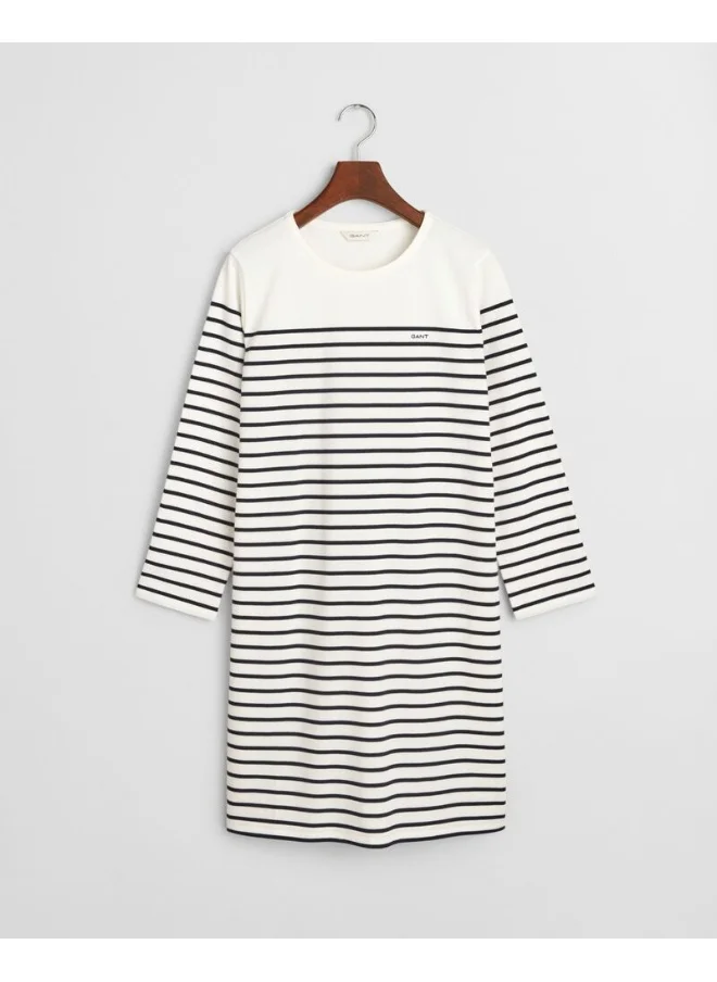 GANT Breton Crew Neck Dress