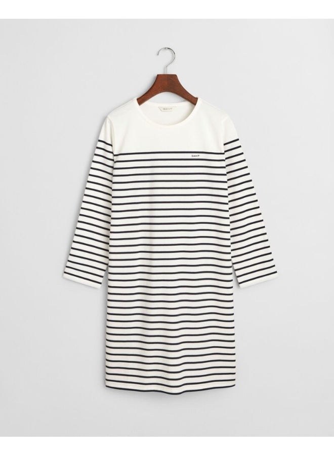 GANT Breton Crew Neck Dress - Image 2