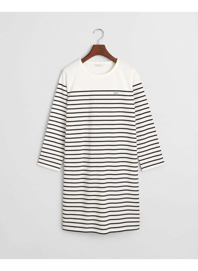 GANT Breton Crew Neck Dress
