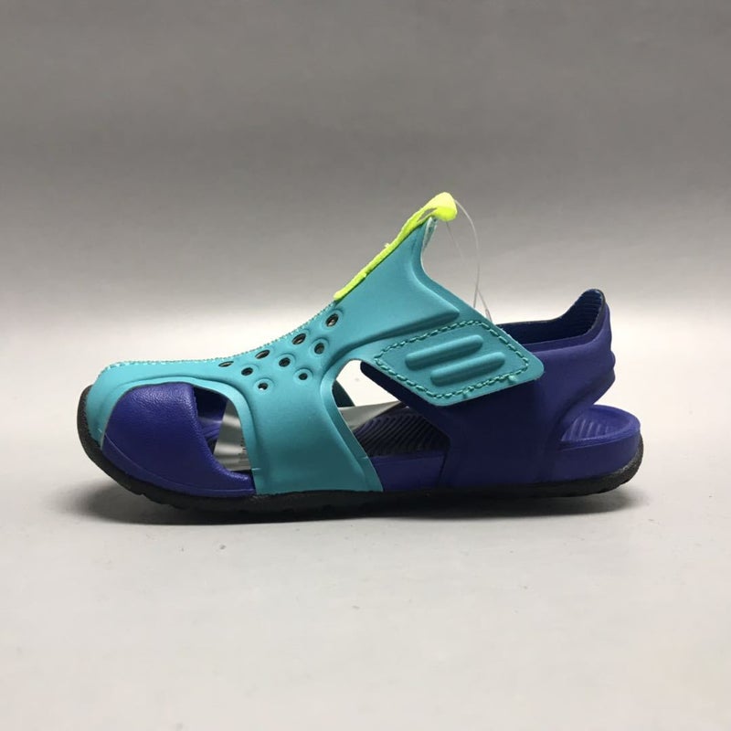 Putian Children'S Shoes Nk Airplane Sandals For Boys And Girls, Foot-Protecting Clogs, Baby Summer Water Shoes With Velcro And Closed-Toe Design - Image 2