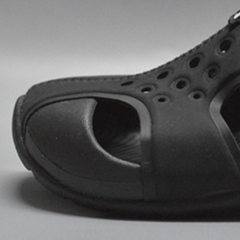 Putian Children'S Shoes Nk Airplane Sandals For Boys And Girls, Foot-Protecting Clogs, Baby Summer Water Shoes With Velcro And Closed-Toe Design - Image 1
