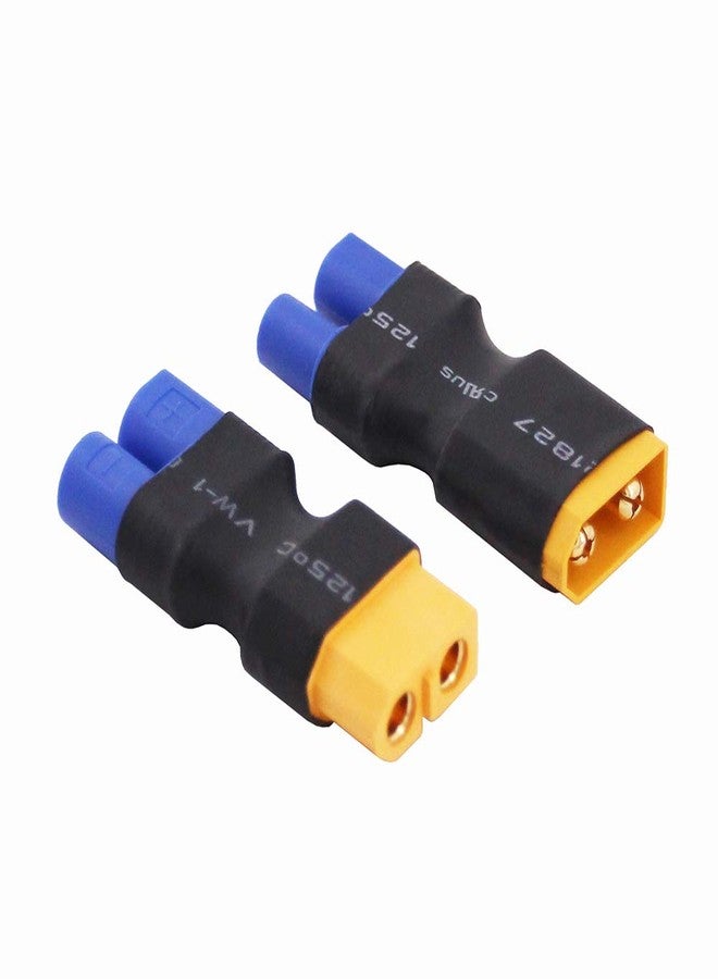 OliRC 4pcs No Wires Connector: XT60 XT-60 to EC3 Style Male Female Connector Adapter(C156-4) - Image 3