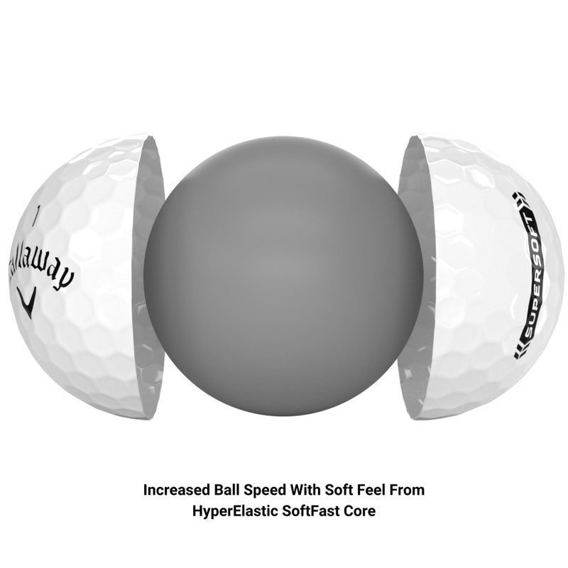 Callaway كرات جولف Callaway Golf Supersoft 2023 - Image 3