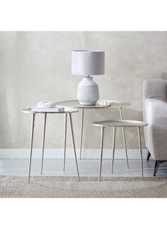 Home Box طقم طاولات متداخلة من أونيكس 3 قطع 74 x 47 x 68 سم  - Image 2