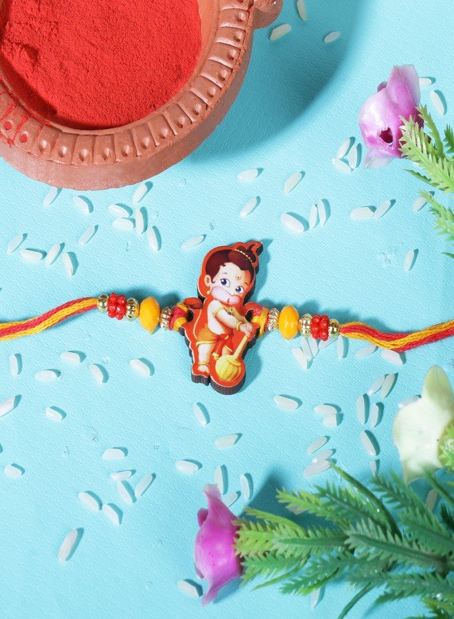 مشاريع ريديكا Riddhika Ventures Stylish Kids Rakhi مع رولي شوال وبطاقة تهنئة (P13P14) - Image 3